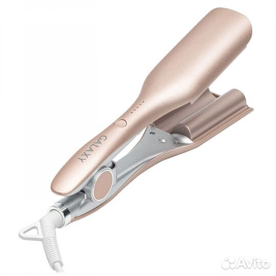 Щипцы для завивки волос Galaxy GL4663, бежевый