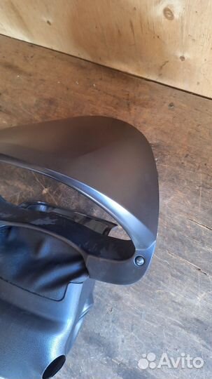 Накладка козерок на торпеду хюндай солярис