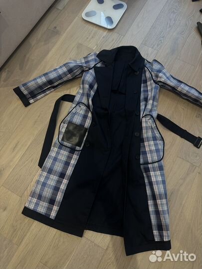 Двухсторонний тренч uniqlo Jw