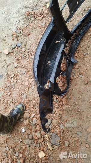 Передний бампер Ауди Q7 Рестайлинг 9-15 г