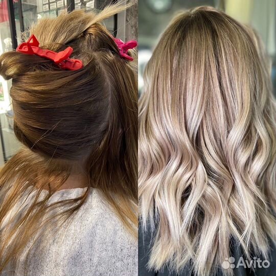 Наращивание волос на дому