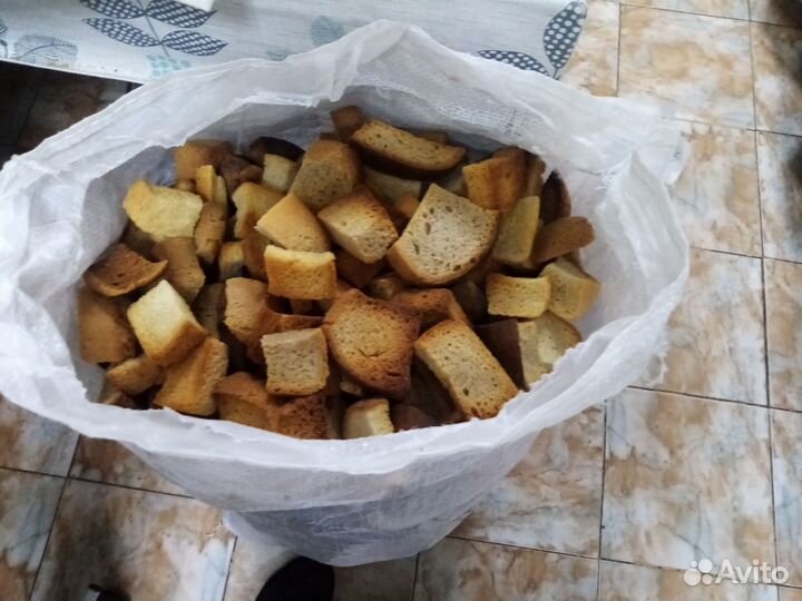 Сухари для животных
