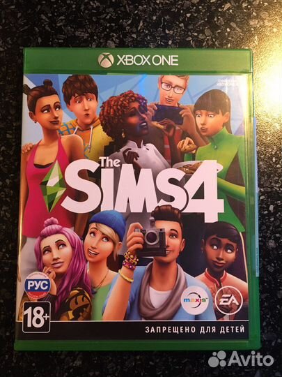 Диск sims 4 для Xbox One