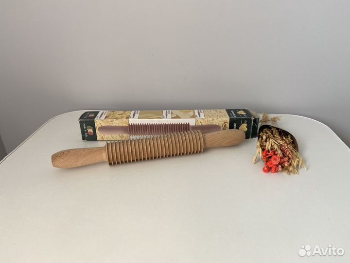 Новая скалка для пасты Eppicotispai из бука