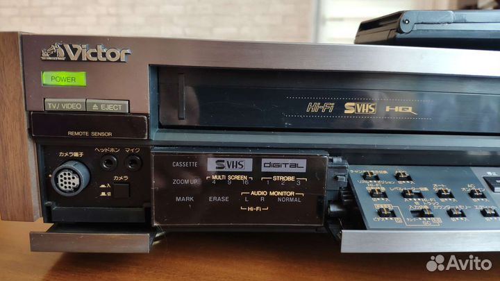 HI-FI S-VHS Видеомагнитофон Victor HR-S 8000