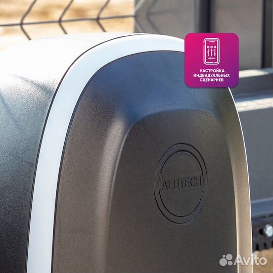 Умный привод для откатных ворот Roteo RTO-500mkit-Sm + беспроводные фотоэлементы LM-LB + рейка ROA8