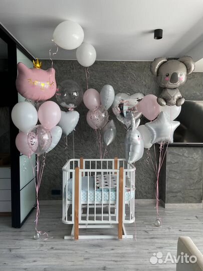 Шары на выписку из роддома