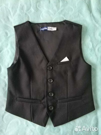 Костюм для мальчика брюки жилетка рубашка