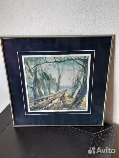 Акварель(1992г.).Худ.Каюков В.С