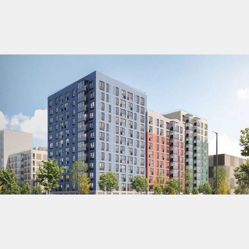 2-к. квартира, 57,6 м², 2/11 эт.