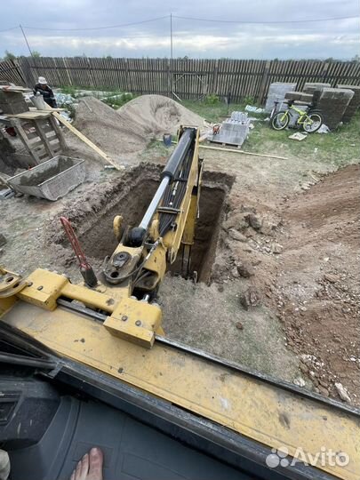 Услуги экскаватора погрузчика