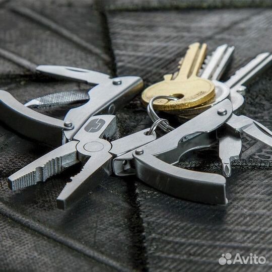 Мультитул брелок краб