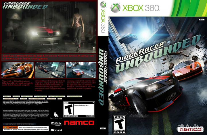 Ridge Racer Unbounded Xbox 360