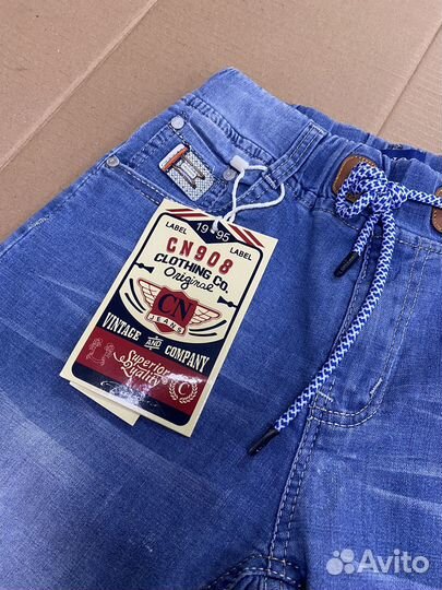 Шорты джинсовые на мальчика р 26,28