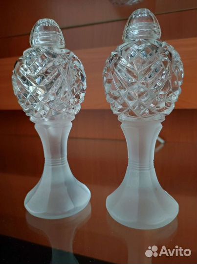 Набор для специй хрусталь