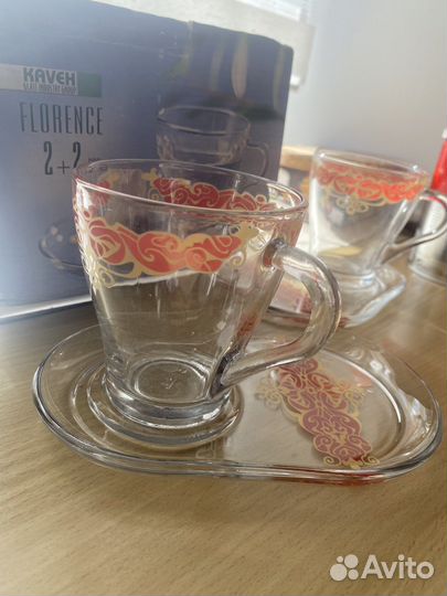 Кружка с блюдцем набор