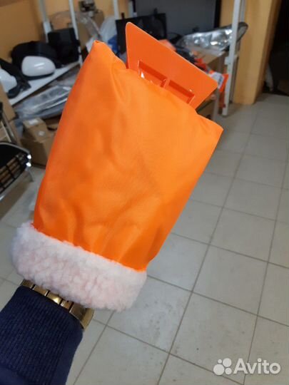 Варежка-скребок