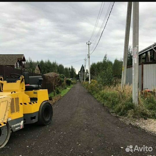 Асфальтная крошка с укладкой