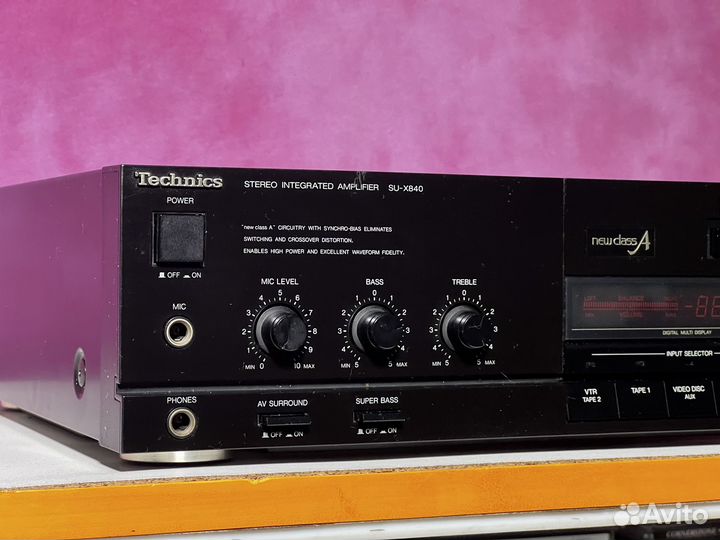 Усилитель technics su-x840