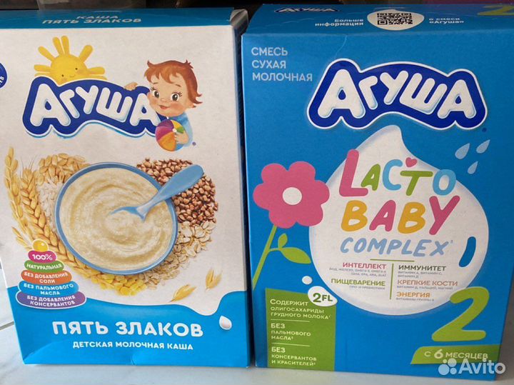 Смесь и каша Агуша