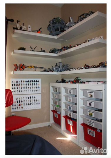 Организация хранения Lego сортировка, игрушек пр