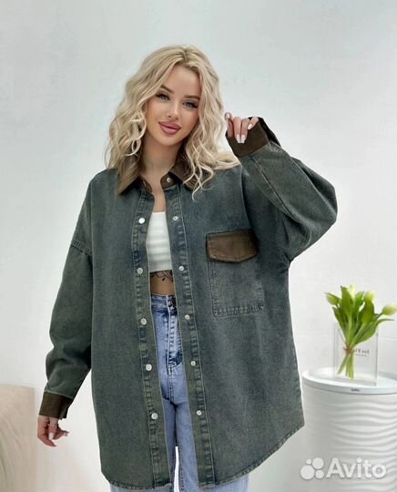 Джинсовка 46р до 54р