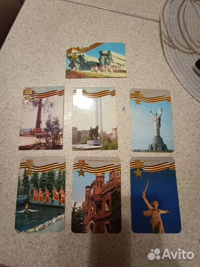 Календарики СССР