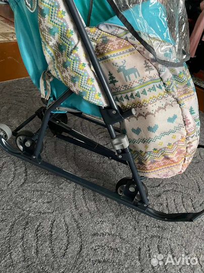 Санки-коляска Ника Умка 3-1