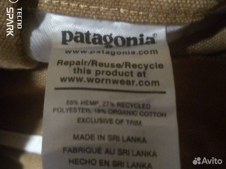 Комбез Patagonia 36/34 Canvas /Hemp