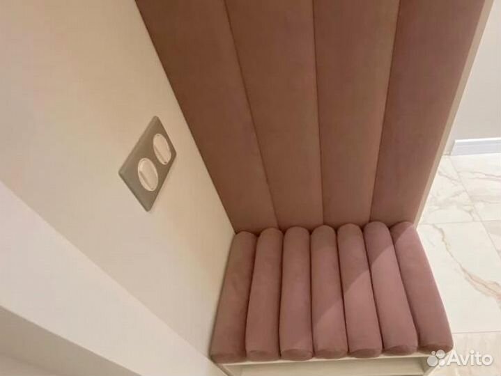 Мягкие стеновые панели в прихожей