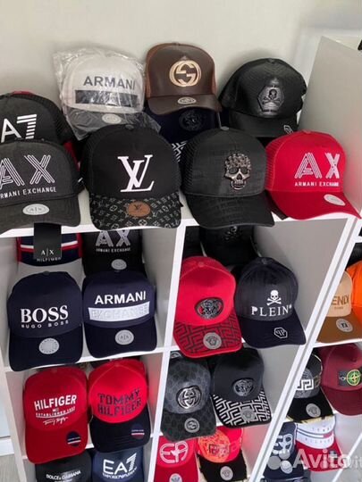 Бейсболки кепки разных брендов (premium)