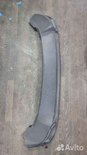 Юбка заднего бампера polo 6