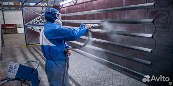 Маляр порошковой покраски (Помощник,Ученик маляра)