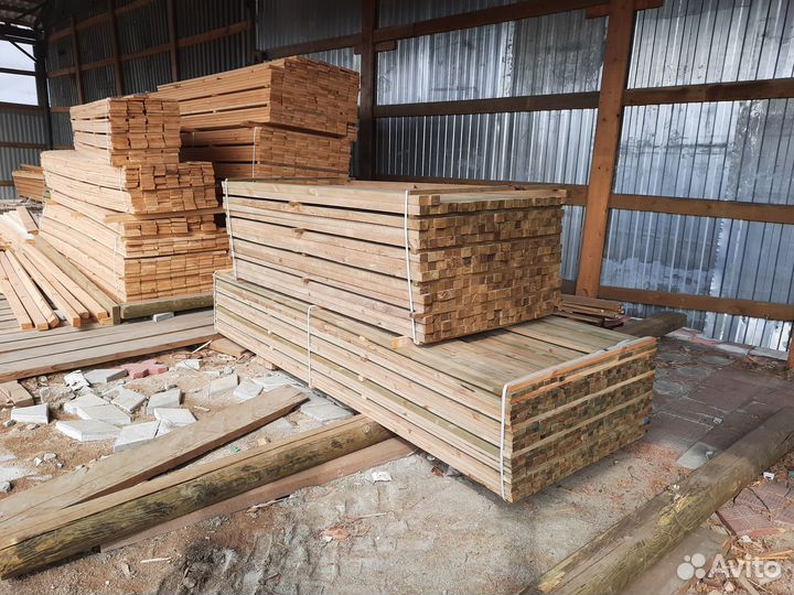 Брусок сухой строганный