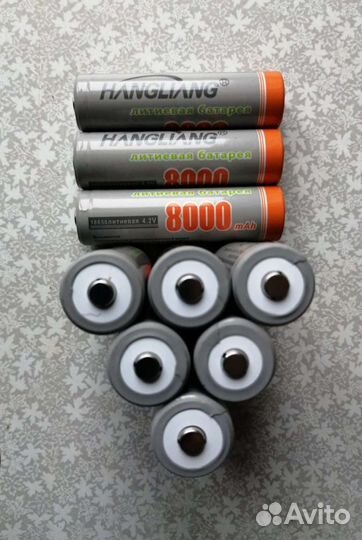 Налобный фонарь двухцветный YYC-8048-2