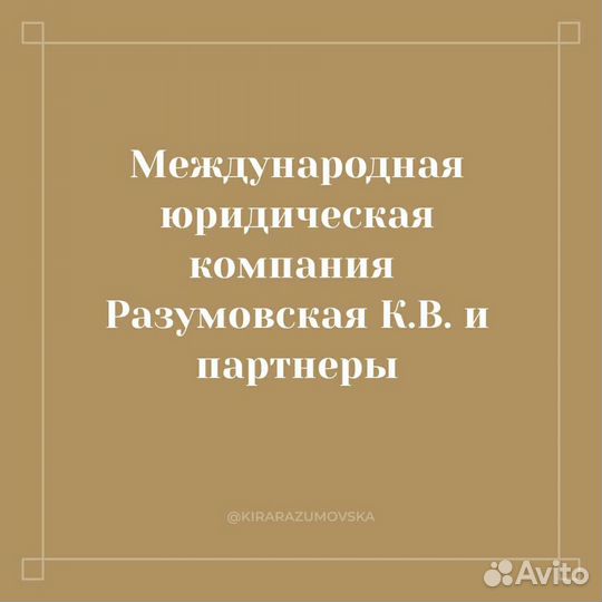 Международный юрист Разумовская Кира