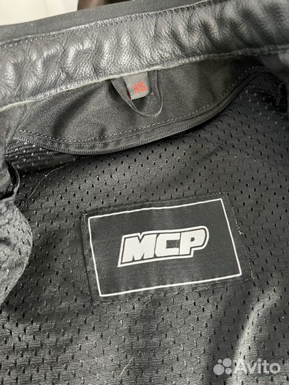 Мотокуртка кожаная женская mcp