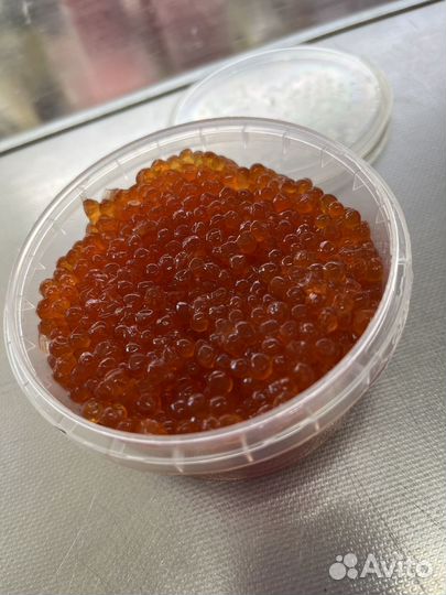 Красная икра горбуши, кеты, форели