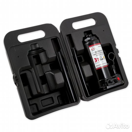 Домкрат гидравлический бутылочный 3 т. 194-372