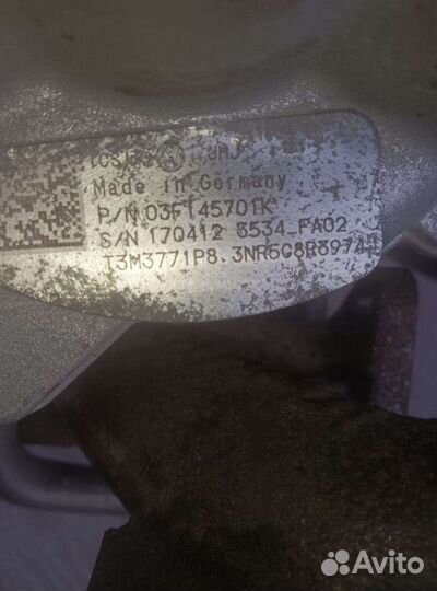 Турбина Vag. Golf plus 1.2 CBZ турбо