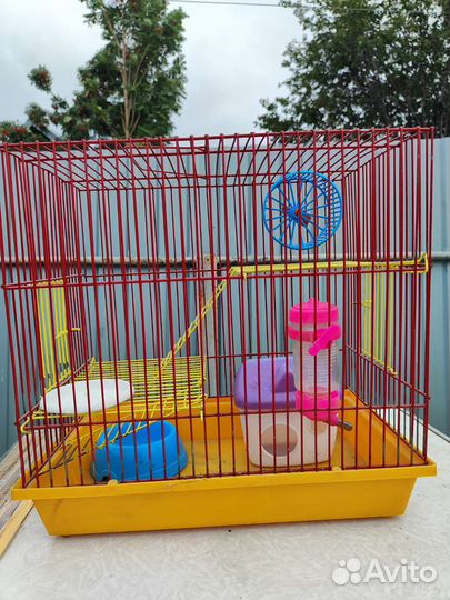 Клетка для грызунов 35 на 25