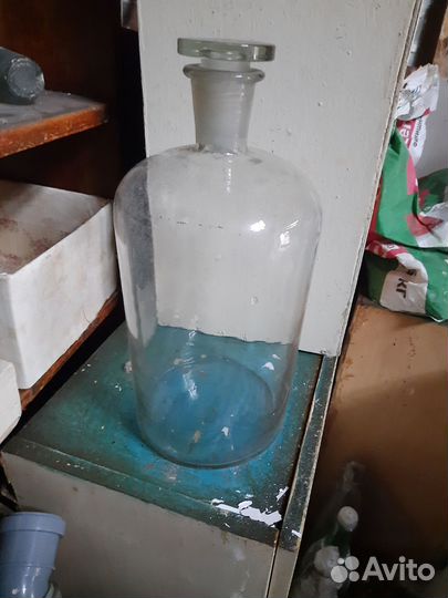 Бутылка стеклянная 5 литров