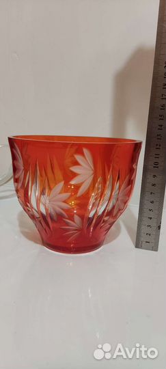 Посуда цветное стекло СССР