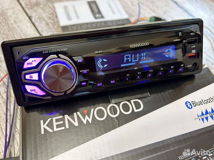 Магнитола Kenwood новая