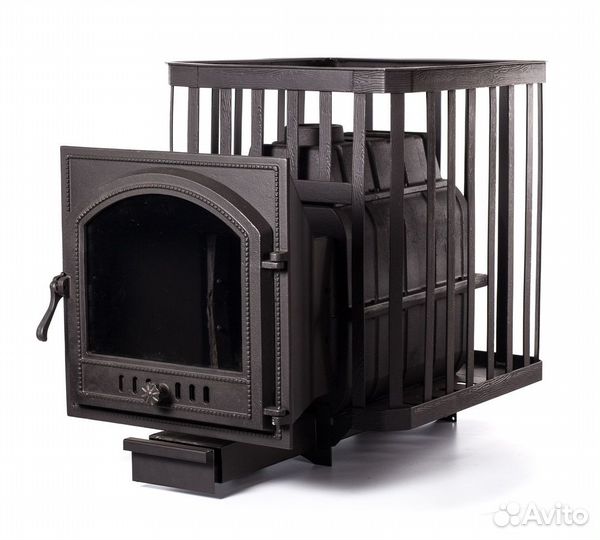 Чугунная печь для бани