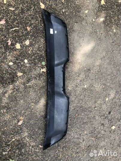 Накладка молдинг заднего бампера хендай крета