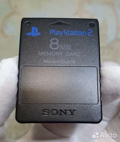 Карта памяти PS2 (оригинал) Чип Toshiba