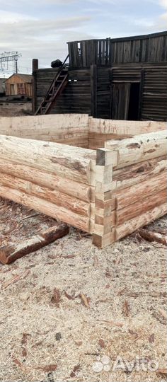 Сруб бани 4 на 4