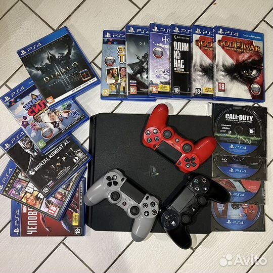 Sony playstation 4 + подписка ps plus