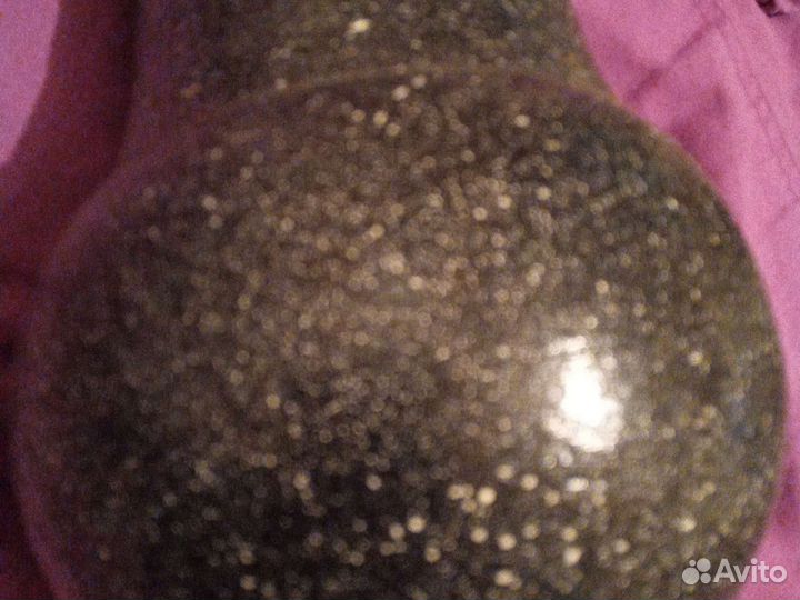 Кринка старинная декорированная